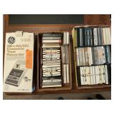 GE CASSETTE PLAYER W TAPES
