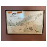 CARIBBEAN SAILING MAY, VIRGIN ISLAND, 29.5"X19.5"