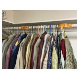 SHIRTS, L+XL ALL ON RACK