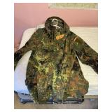 GERMAN-WET SUIT-CAMO RAIN SUIT