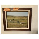 FARM PICTURE, 18"X15"