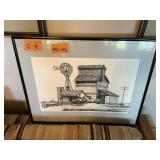 WINDMILL PICTURE, 20.5"X16.5"