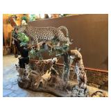 LARGE AFRICAN MOUNT SCENE! SEE DETAILS BELOW