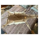 AFRICAN DEER SKIN, 74"X30"