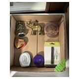 BRASS ELEPHANT + ANGEL FLAT