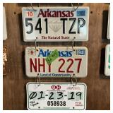 LICENSE PLATES X8