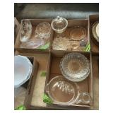 GLASSWARE 3 FLATS