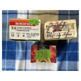 3 PARTIAL BOXES, MISC SHOTGUN SHELLS