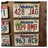 LICENSE PLATES X7