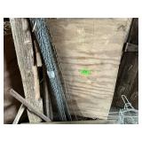 BARB WIRE + FENCE STAYS