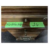 ROLL TOP DESK-52"WX44"TX22"D