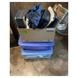 SHEETS, RUGS, TABLE CLOTHS X3