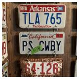 LICENSE PLATES X7