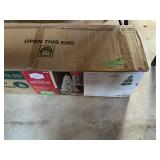 6.5FT FLOCKED CHRISTMAS TREE