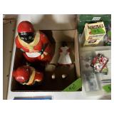 AMERICANA COOKIE JAR, BANK, ETC LOT OF 5