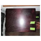 SMALL BLACK BEDSIDE TABLE