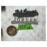 JORDAN/CARVER/CADILLAC BADGES