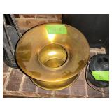 BRASS SPITTOON, MADE IN ENGLAND
