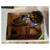 VINTAGE PIPE, SAW MATCH HOLDER