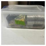 MISC. HOUSEHOLD, ELECTRICAL, DRYER VENT PIPE, TOTE