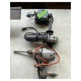 CRAFTSMAN ANGLE GRINDER, DRILL + HAND SANDER X3