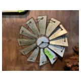 WINDMILL BLADE CLOCK