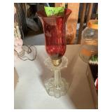 CRANBERRY CANDLE HOLDER