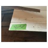 STACK OF WOOD, LUMBER AND BEAD BOARD