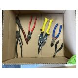 PLIERS + CUTTERS LOT
