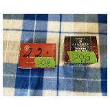 2 PARTIAL BOXES MISC .22LR AMMO, ~ 100+ ROUNDS