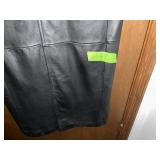 WILSONS LEATHER COAT, LONG, SIZE SMALL