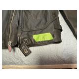 FIRST GEAR LEATHER JACKET SZ MEDIUM