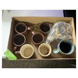 LOT OF 8 MUGS