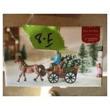 ST NICHOLAS SQUARE -HORSE + WAGON