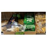 FOOD-LINGUINE-SODAS-BEANS