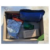 LOT-FIRST AID KIT-CABLES-MOISTURE METER