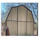 STORAGE BUILDING-W LIGHTS, WINDOW UNIT