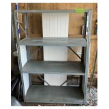METAL SHELF, 49"HX35"WX18"D