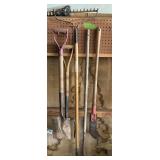 YARD TOOLS LOT OF 5
