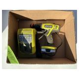 RYOBI 12V DRILL, W CHARGER