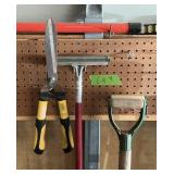 YARD TOOLS LOT OF 4