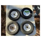 4.00-6 TIRES 3 USED 1 NEW