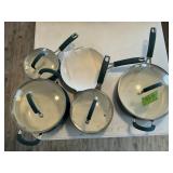 PIONEER WOMAN POTS + PANS X5