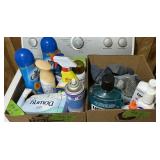 LAUNDRY SUPPLIES, BATHROOM SUPPLIES X2