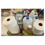 COOKING OIL, CLEANING SUPPLIES X2