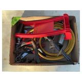 TOOLS + JUMPER CABLES LOT
