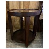 ROUND SIDE TABLE 24"T X 22"W