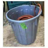 EXTENSION CORDS IN PAIL
