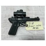 RUGER- 22/45 MKIII TARGET MODEL-22LR