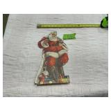 1950 COKE CARDBOARD STAND UP SANTA CLAUS